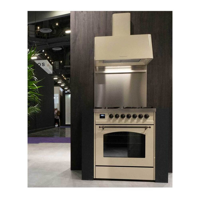 ILVE 30" Nostalgie II Single Oven Dual Fuel Range UP30NMP