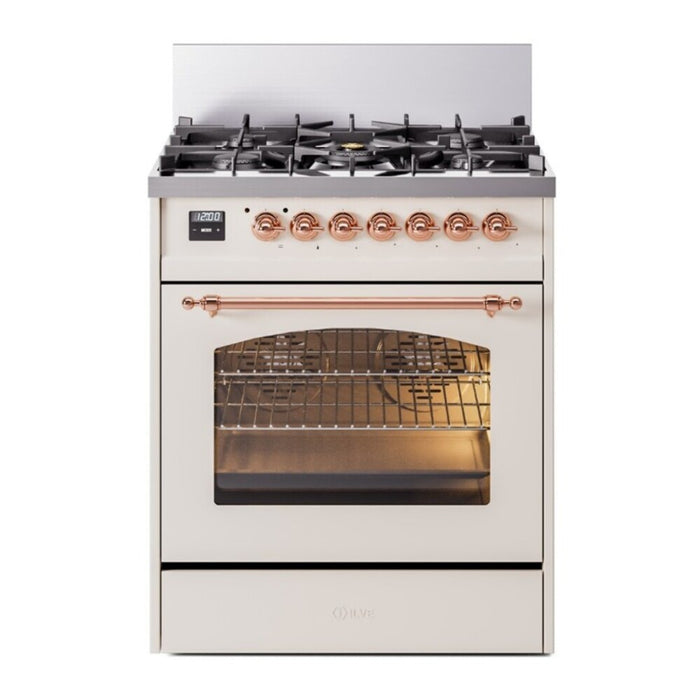 ILVE 30" Nostalgie II Single Oven Dual Fuel Range UP30NMP
