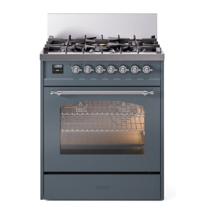 ILVE 30" Nostalgie II Single Oven Dual Fuel Range UP30NMP