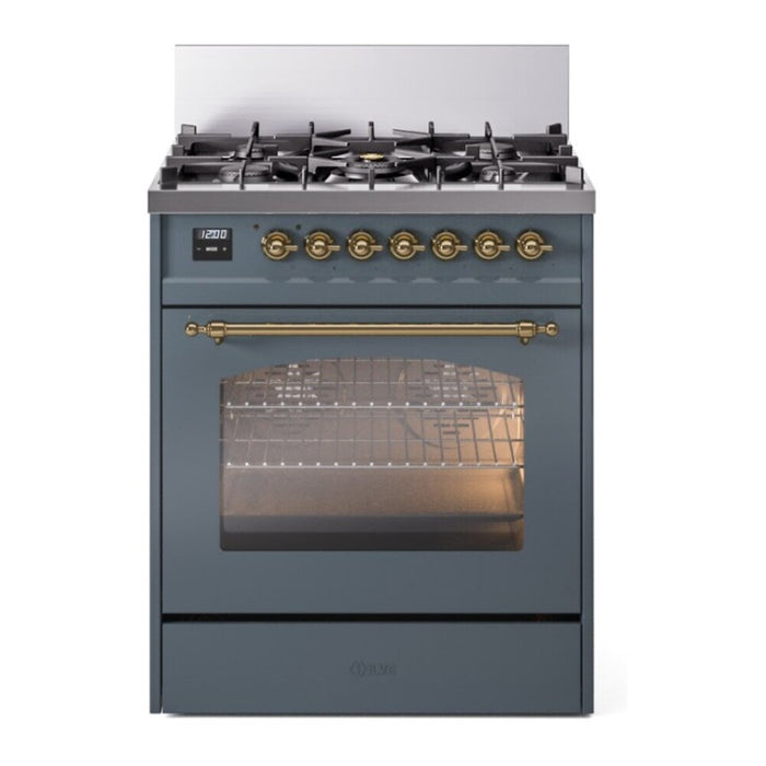 ILVE 30" Nostalgie II Single Oven Dual Fuel Range UP30NMP