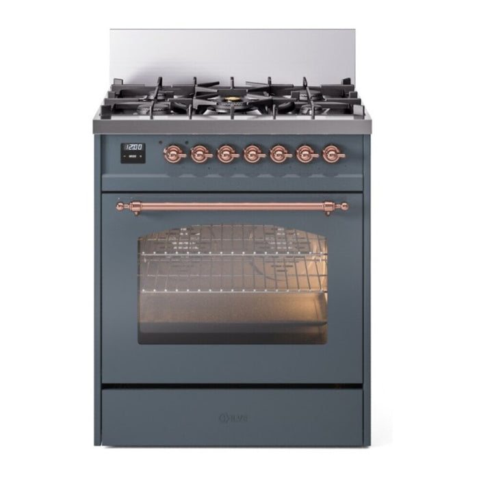 ILVE 30" Nostalgie II Single Oven Dual Fuel Range UP30NMP