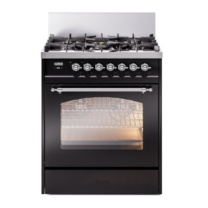 ILVE 30" Nostalgie II Single Oven Dual Fuel Range UP30NMP