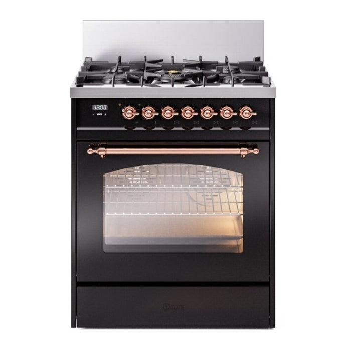 ILVE 30" Nostalgie II Single Oven Dual Fuel Range UP30NMP