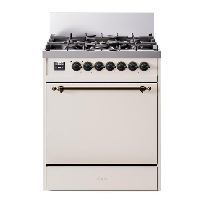 ILVE Nostalgie II 30" Dual Fuel Range - UP30QNMP