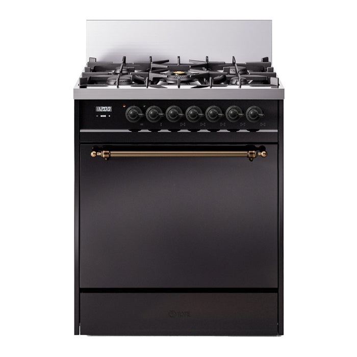 ILVE Nostalgie II 30" Dual Fuel Range - UP30QNMP