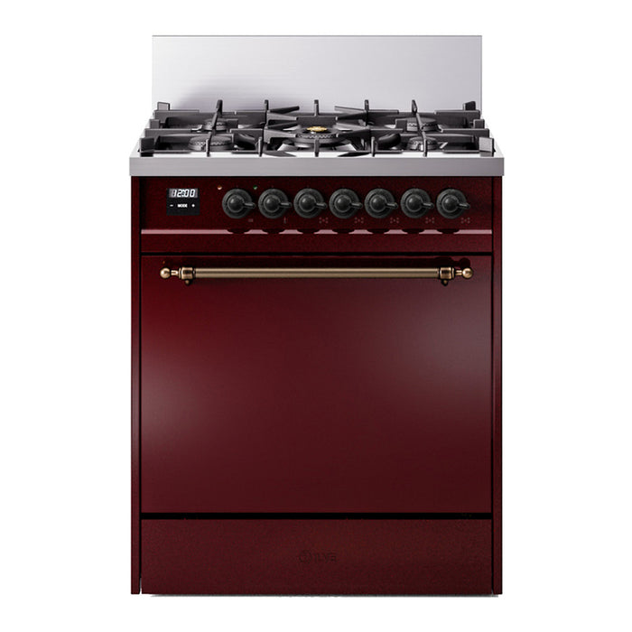ILVE Nostalgie II 30" Dual Fuel Range - UP30QNMP