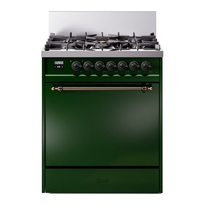 ILVE Nostalgie II 30" Dual Fuel Range - UP30QNMP
