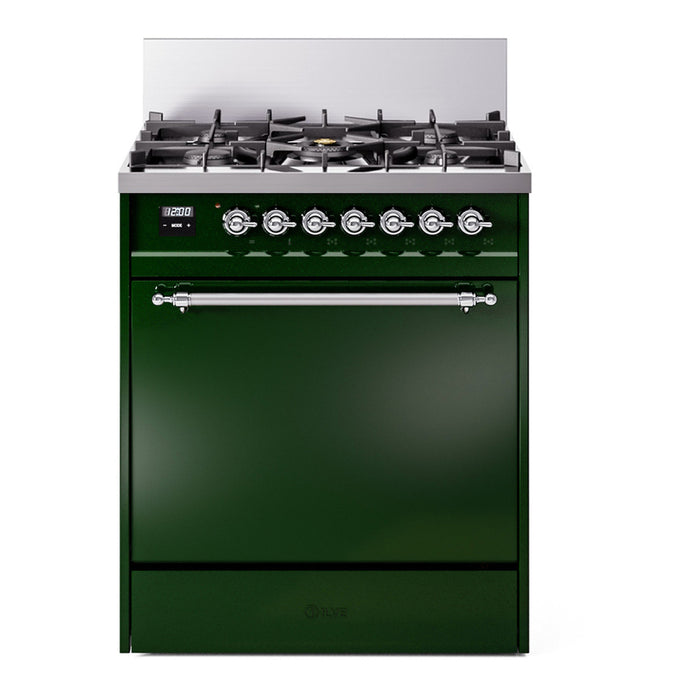 ILVE Nostalgie II 30" Dual Fuel Range - UP30QNMP