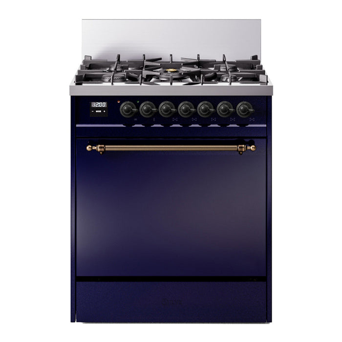 ILVE Nostalgie II 30" Dual Fuel Range - UP30QNMP