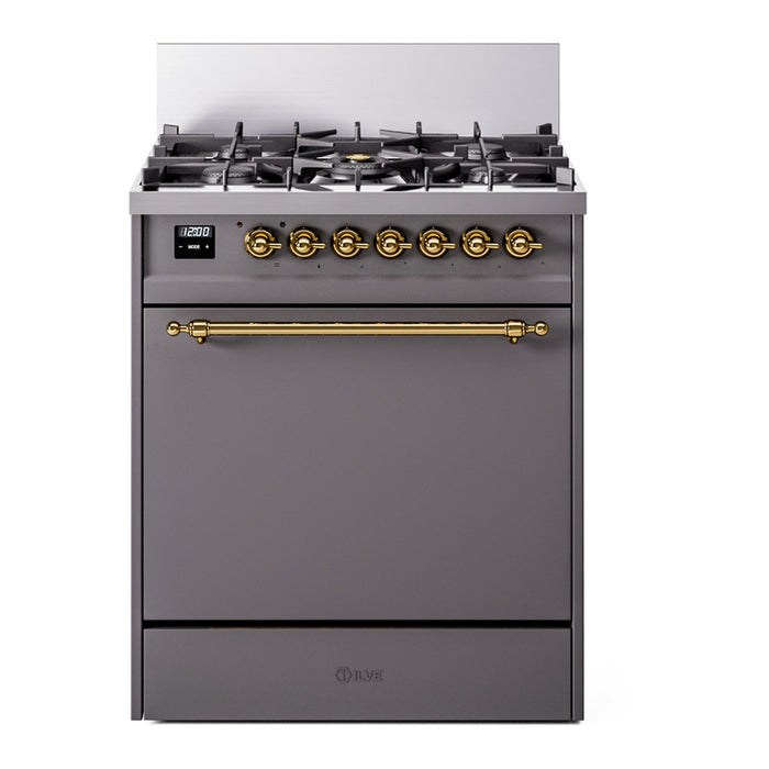 ILVE Nostalgie II 30" Dual Fuel Range - UP30QNMP