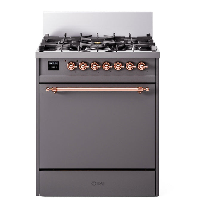 ILVE Nostalgie II 30" Dual Fuel Range - UP30QNMP