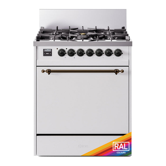 ILVE Nostalgie II 30" Dual Fuel Range - UP30QNMP
