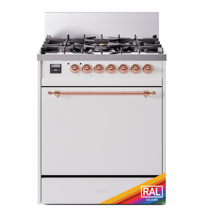 ILVE Nostalgie II 30" Dual Fuel Range - UP30QNMP