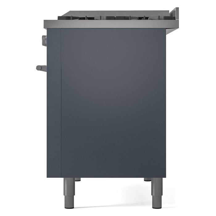 ILVE 48-Inch Professional Plus II Freestanding Dual Fuel Range with 8 Sealed Burner - UP48FWMP