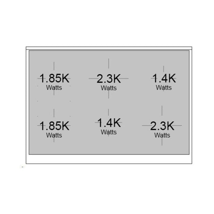 ILVE 40" Professional Plus II Series Freestanding Electric Double Oven Range with 5 Elements, Triple Glass Cool Door - UPDI406WMP