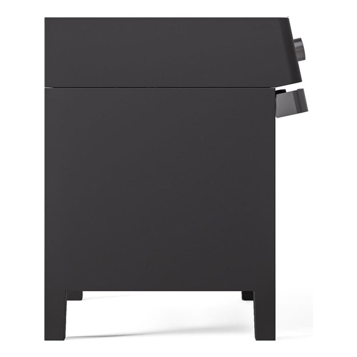 ILVE 36"Panoramagic Series Freestanding Electric Double Oven Range with 5 Elements, Triple Glass Cool Door, Convection Oven, TFT - UPMI09S3