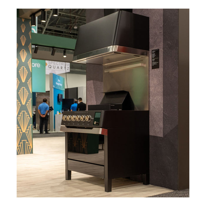 ILVE 36"Panoramagic Series Freestanding Electric Double Oven Range with 5 Elements, Triple Glass Cool Door, Convection Oven, TFT - UPMI09S3