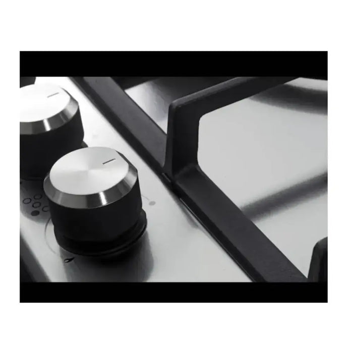 Verona VDGCT536FSS 36 inch Italian-Made Gas Cooktop with 5 Brass Burners and Continuous Cast Iron Grates in Stainless Steel