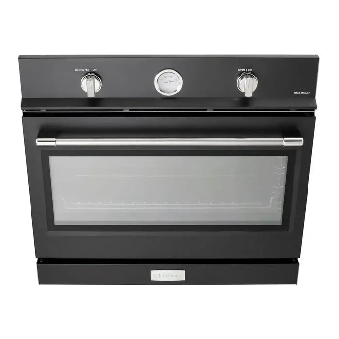 Verona VEBIG30N 30 inch Built-In Gas Single Wall Oven with 3.5 cu. ft. Capacity. Convection, Triple Pane Glass Door, Propane Conversion Kit Included