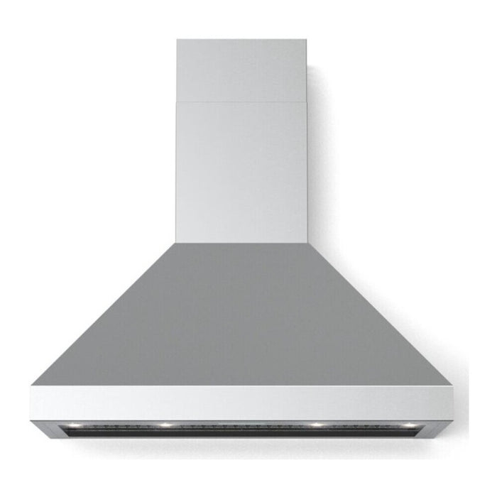 Verona 36 Inch Designer Chimney Wall Range Hood with 600 CFM, 4 Fan Speeds