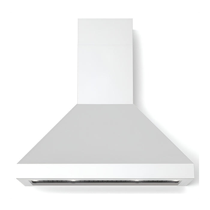 Verona 36 Inch Designer Chimney Wall Range Hood with 600 CFM, 4 Fan Speeds