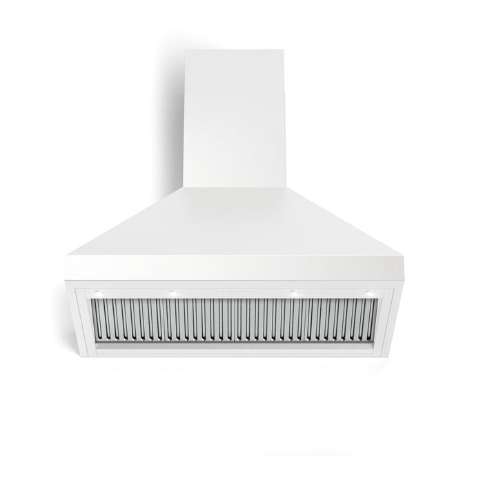 Verona 36 Inch Designer Chimney Wall Range Hood with 600 CFM, 4 Fan Speeds