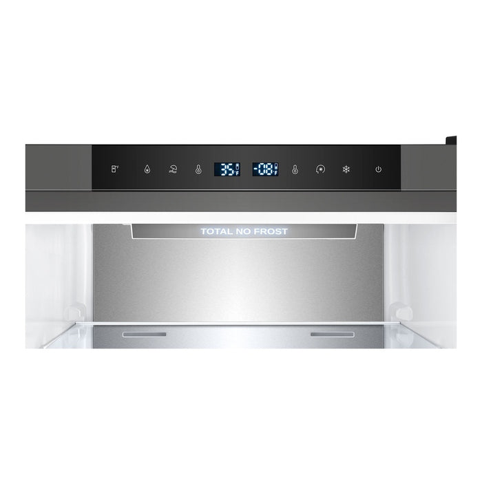 Verona VEFBF2411RISL 24 inch Bottom Freezer Refrigerator with 11.4 cu. ft. Total Capacity, Automatic Ice Maker, Sabbath Mode, Energy Star in Stainless Steel Look