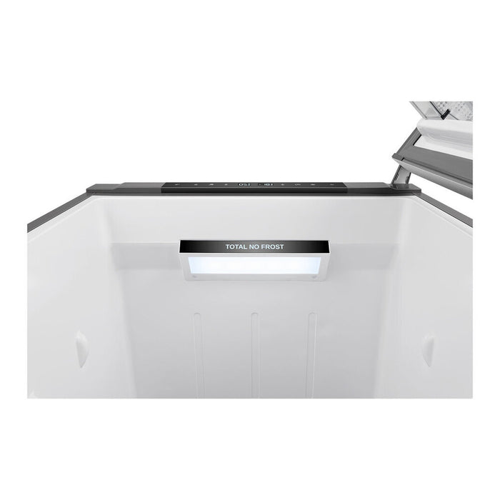 Verona VEFBF2411RISL 24 inch Bottom Freezer Refrigerator with 11.4 cu. ft. Total Capacity, Automatic Ice Maker, Sabbath Mode, Energy Star in Stainless Steel Look