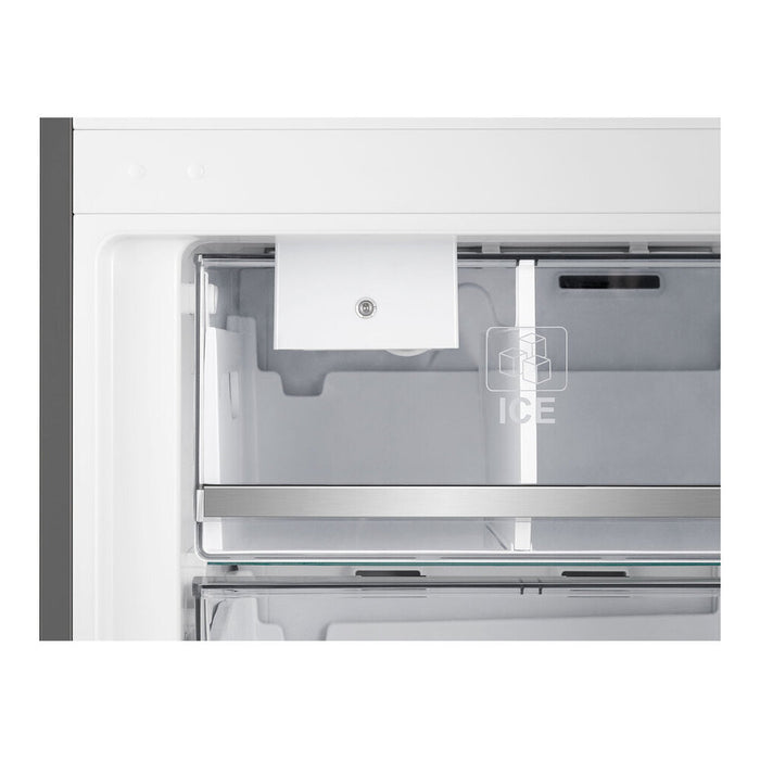 Verona VEFBF2411RISL 24 inch Bottom Freezer Refrigerator with 11.4 cu. ft. Total Capacity, Automatic Ice Maker, Sabbath Mode, Energy Star in Stainless Steel Look
