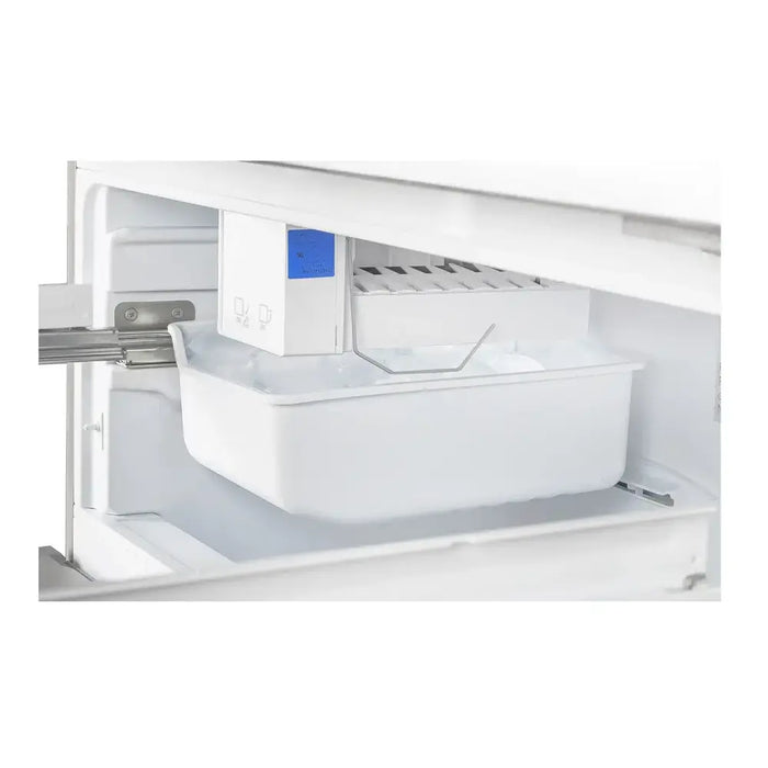 Verona VEFBF3017RISL 30 inch Freestanding Bottom Freezer Refrigerator with 17.6 cu. ft. Total Capacity, Automatic Ice Maker, Recessed Handle