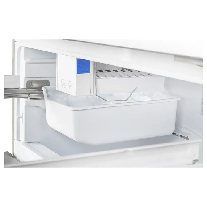 Verona VEFFD3620RISL 36 inch Freestanding French Door Refrigerator with 20.3 cu. ft. Capacity, Automatic Ice Maker, Recessed Handle