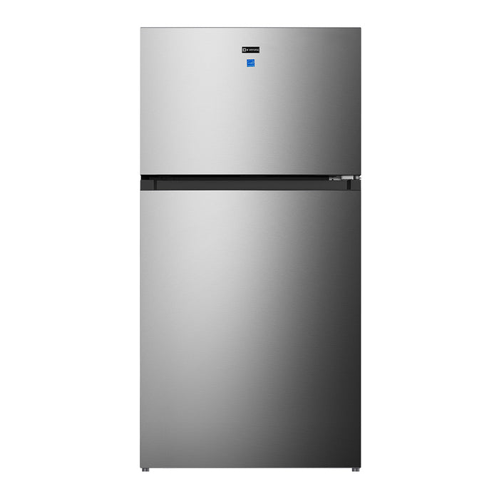 Verona VEFTF3018R 30 inch Top Freezer Refrigerator with 18.1 cu. ft. Total Capacity, LED Lighting, Reversible Doors, Gallon Door Storage, Recessed Handle, Energy Star