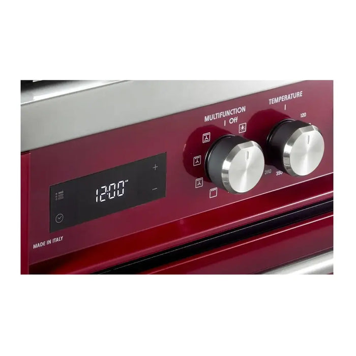 Verona VUFSGE365 36 inch Ultima Collection Freestanding Dual Fuel Range with 5 Sealed SABAF Brass Burners, 5 cu. ft. Oven Capacity