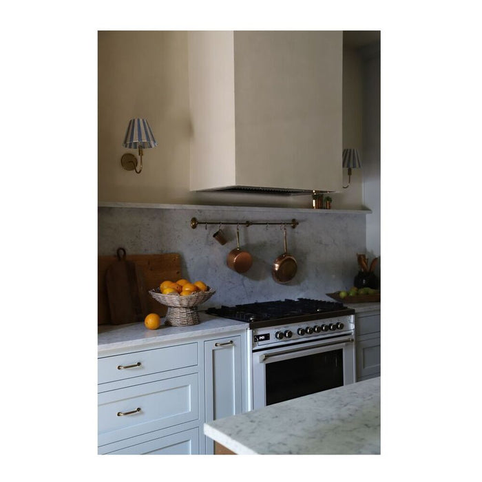 Verona VUFSGE365 36 inch Ultima Collection Freestanding Dual Fuel Range with 5 Sealed SABAF Brass Burners, 5 cu. ft. Oven Capacity