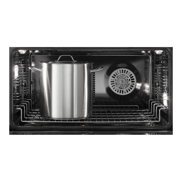 Verona VUFSGE486DSS 48 inch Ultima Collection Dual Fuel Range with 6 Brass Sealed Burners, 5.8 cu. ft. Oven Capacity, Digital Clock in Stainless Steel