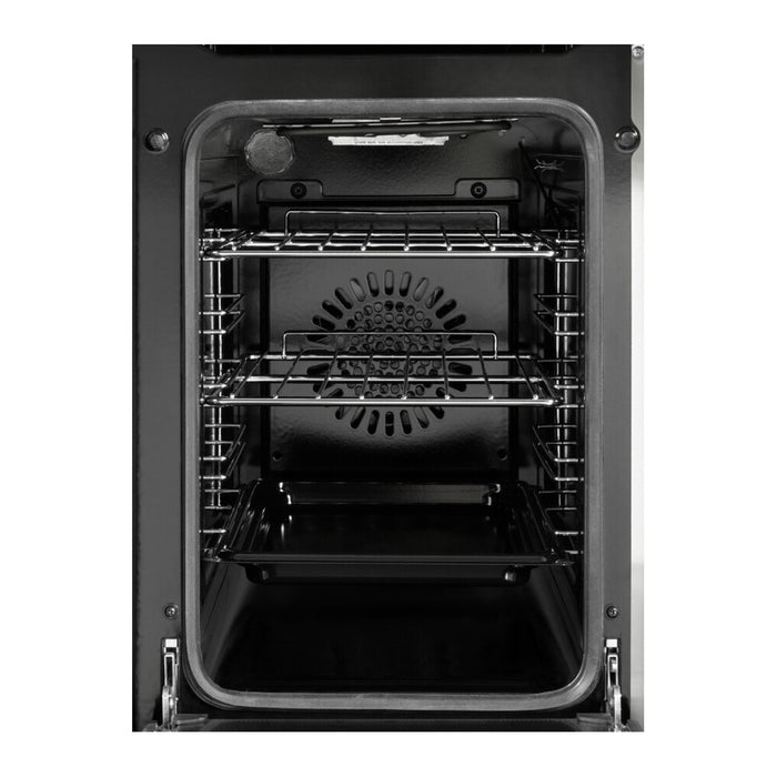 Verona VUFSGE486DSS 48 inch Ultima Collection Dual Fuel Range with 6 Brass Sealed Burners, 5.8 cu. ft. Oven Capacity, Digital Clock in Stainless Steel