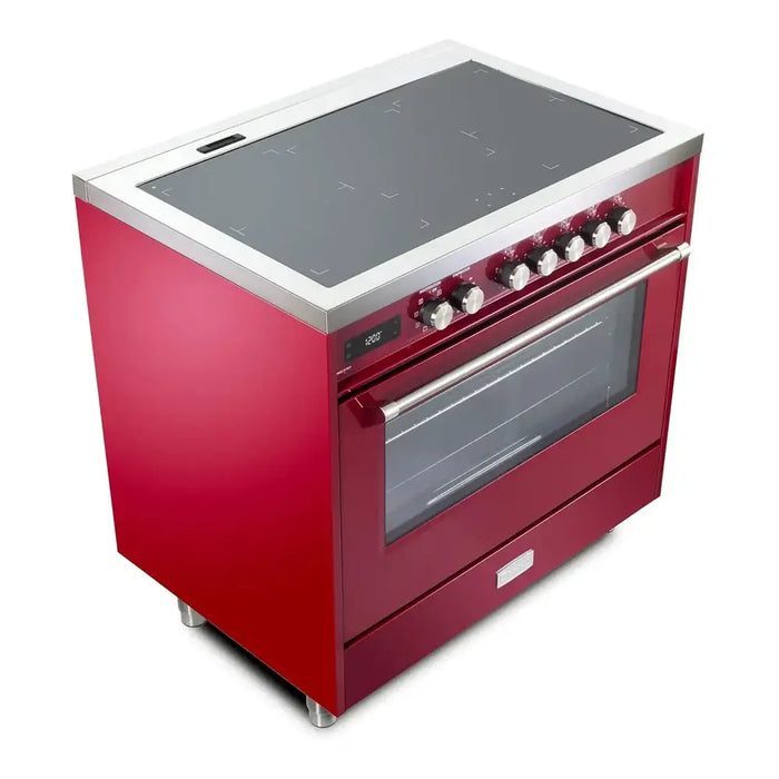 Verona Ultima 36 Inch Induction Range with 5 Element Burners (VUFSIE365)