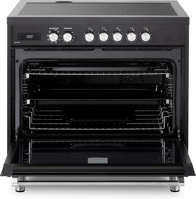 Verona Ultima 36 Inch Induction Range with 5 Element Burners (VUFSIE365)