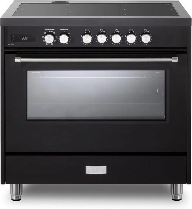 Verona Ultima 36 Inch Induction Range with 5 Element Burners (VUFSIE365)