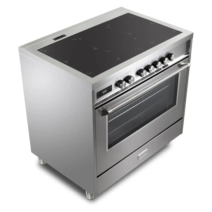 Verona Ultima 36 Inch Induction Range with 5 Element Burners (VUFSIE365)
