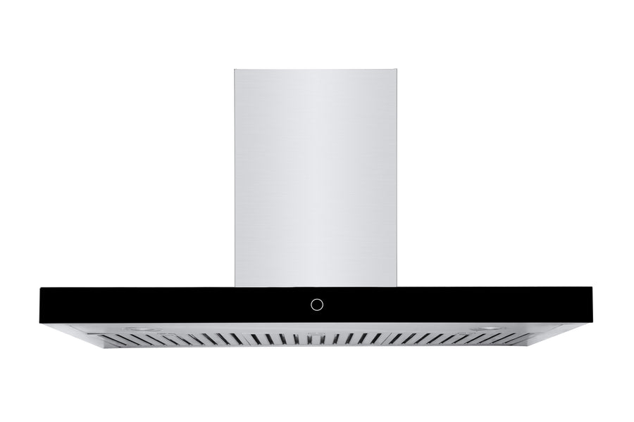 Hauslane | Wall Mount Touch Control T-Shaped Range Hood with Stainless Steel Filters in Stainless Steel (WM-739SS)