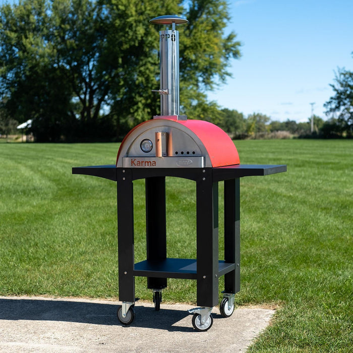 WPPO Karma 25 Colored Wood-Fired Oven With Stand/ Cart