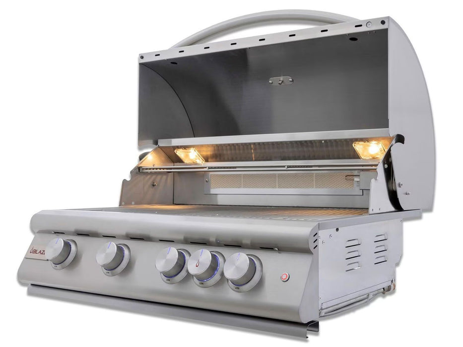 Blaze High Noon 10-Ft Outdoor Kitchen Island with 32-Inch Premium LTE+ Gas Grill
