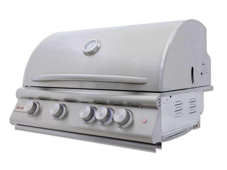 Blaze High Noon 10-Ft Outdoor Kitchen Island with 32-Inch Premium LTE+ Gas Grill