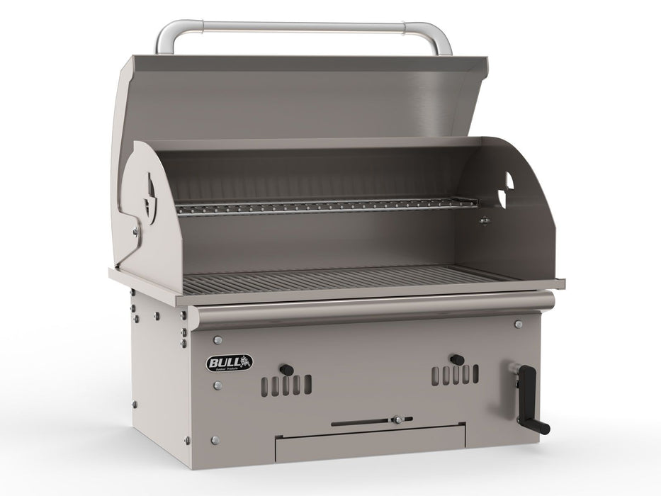 Bull Bison Premium 30-Inch Built-In Charcoal Grill