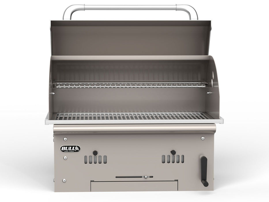 Bull Bison Premium 30-Inch Built-In Charcoal Grill