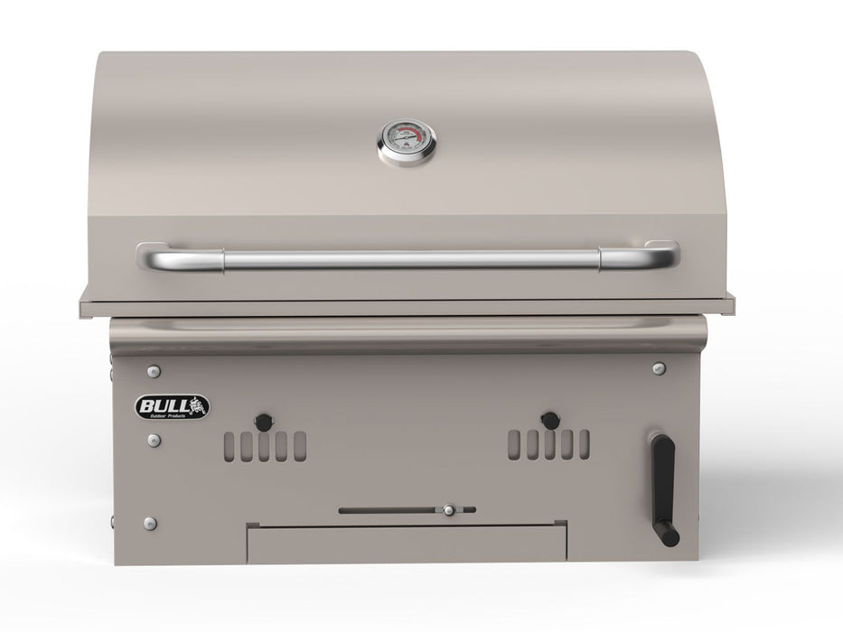 Bull Bison Premium 30-Inch Built-In Charcoal Grill