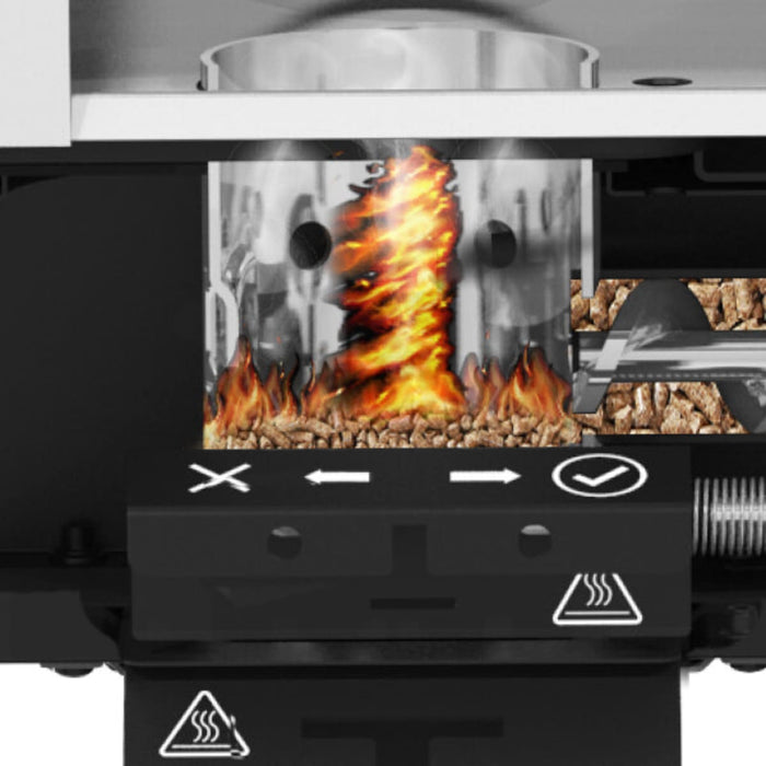 Broil King Regal 400 Wi-Fi & Bluetooth Controlled 26-Inch Pellet Grill - 495051