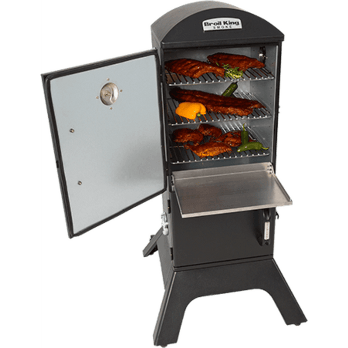 Broil King Smoke 28-Inch Vertical Charcoal Smoker - Black