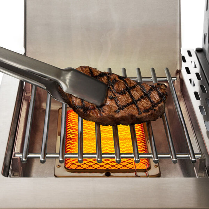 Broil King Regal S 690 PRO IR 6-Burner Propane Gas Grill With Rotisserie & Infrared Side Burner - Stainless Steel - 957944